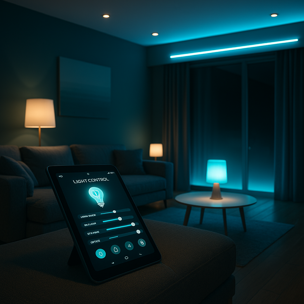 Sistema de automação de iluminação residencial e comercial